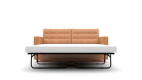 Wallace 74" Leather Queen Sleeper Sofa -