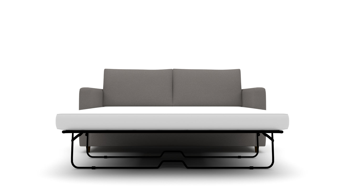 Wallace 74" Untufted Queen Sleeper Sofa Elliot Celadon Quick Ship -