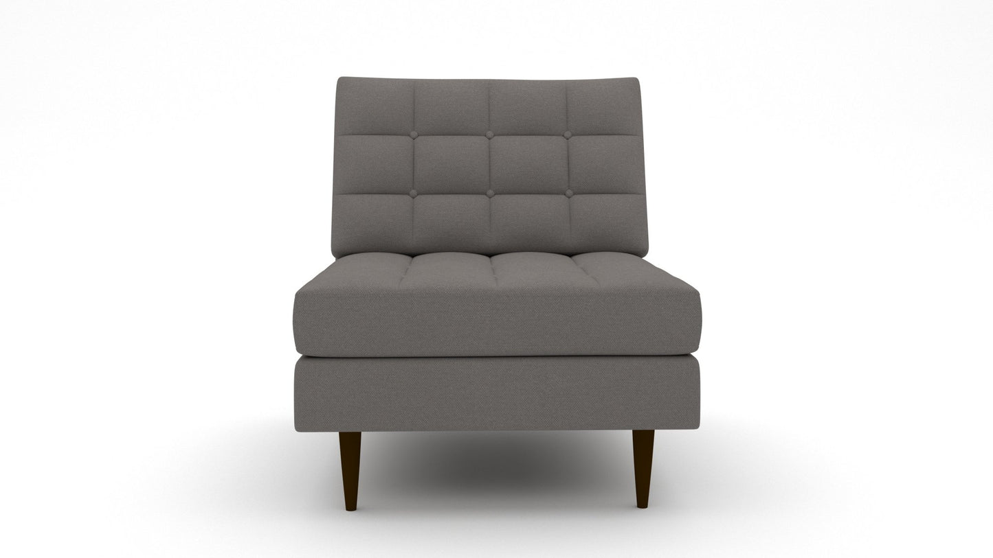 Wallace Armless Chair - Peyton Slate