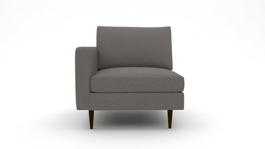 Wallace Untufted Laf Chair - Peyton Slate