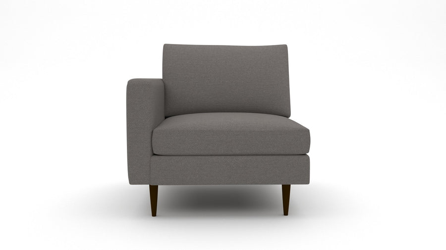 Wallace Untufted Laf Chair - Peyton Slate