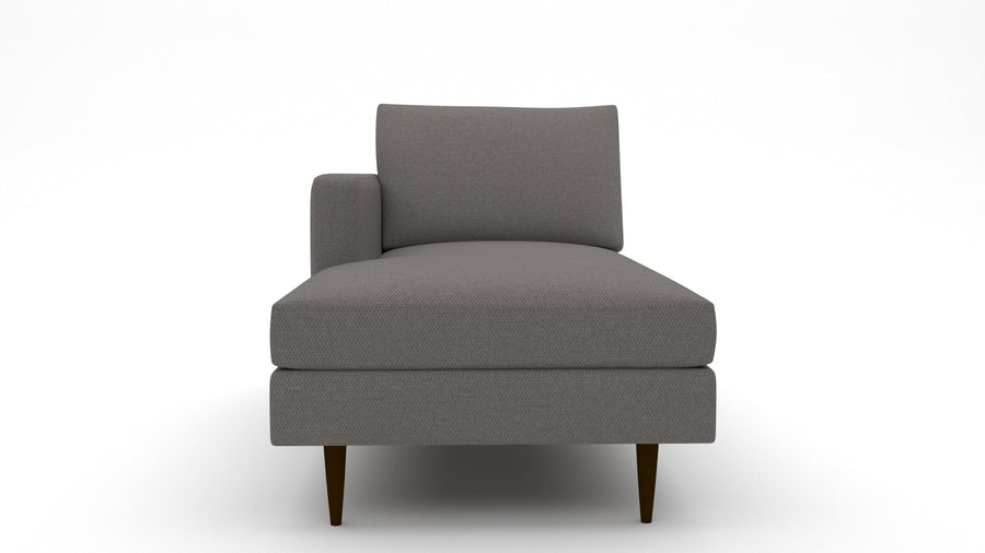 Wallace Untufted Laf Chaise - Peyton Slate