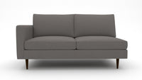 Wallace Untufted Laf Condo Sofa - Peyton Slate