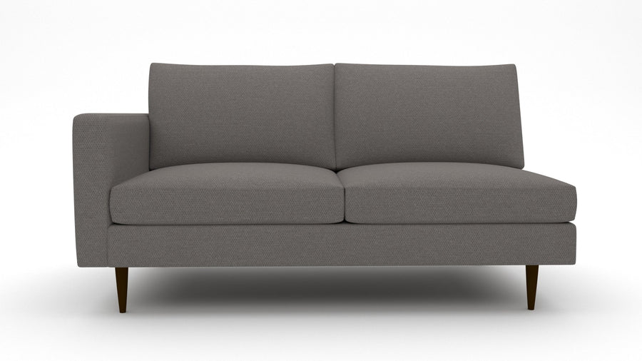 Wallace Untufted Laf Condo Sofa - Peyton Slate