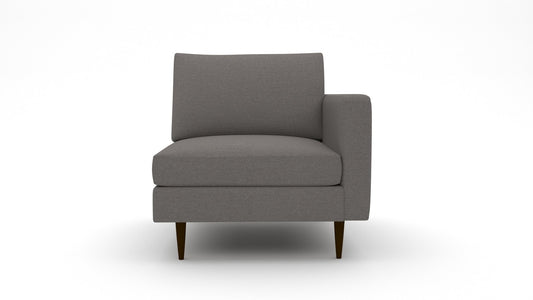 Wallace Untufted Raf Chair - Peyton Slate