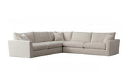 Cedar Park 120" Large Corner Sectional - Nepal Clay