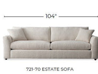 Cedar Park 104" Estate Sofa - Dream Onyx