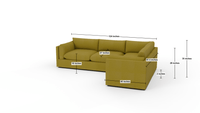 SoCo 124" LAF Sofa Sectional -