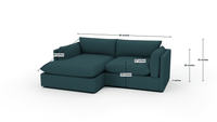 SoCo 95" Reversible Chaise Sofa -