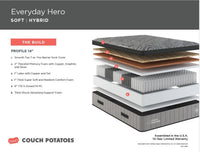 Everyday Hero Soft Hybrid Mattress -