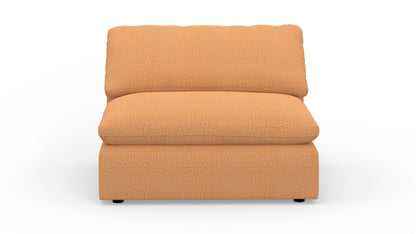 Fluffy Armless Chair - Nepal Clay