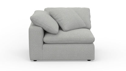 Fluffy Corner Wedge - Nepal Pebble