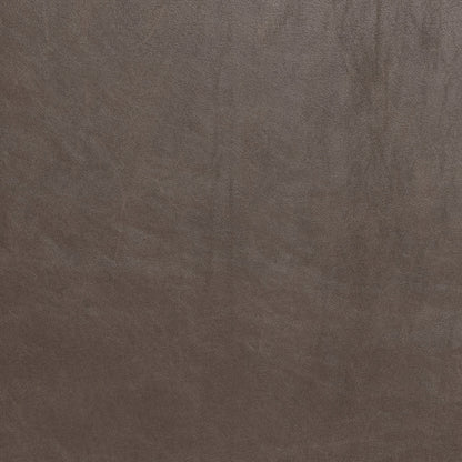 Ari 30" Leather Round Ottoman - Hudson Iron