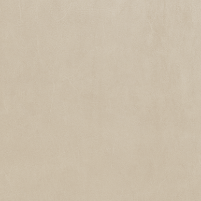 Lamar Leather Ottoman - Hudson Ivory