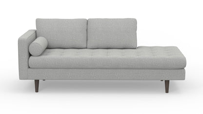 Ladybird 82" LAF Stand Alone Chaise - Nepal Pebble