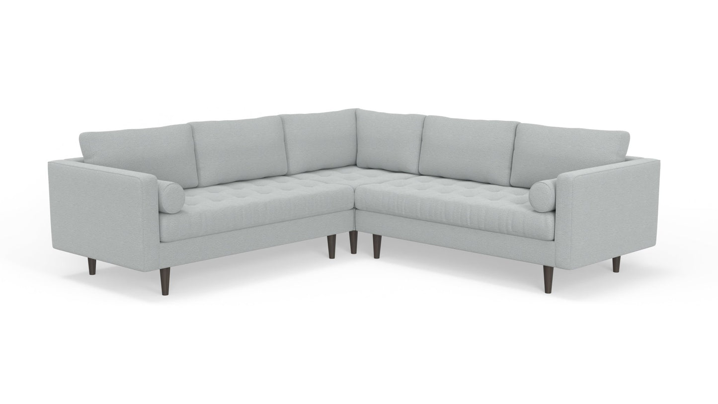 Ladybird 103" Corner Sectional - Bloke Snow