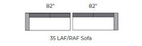 Lago Vista Laf Sofa - Peyton Slate