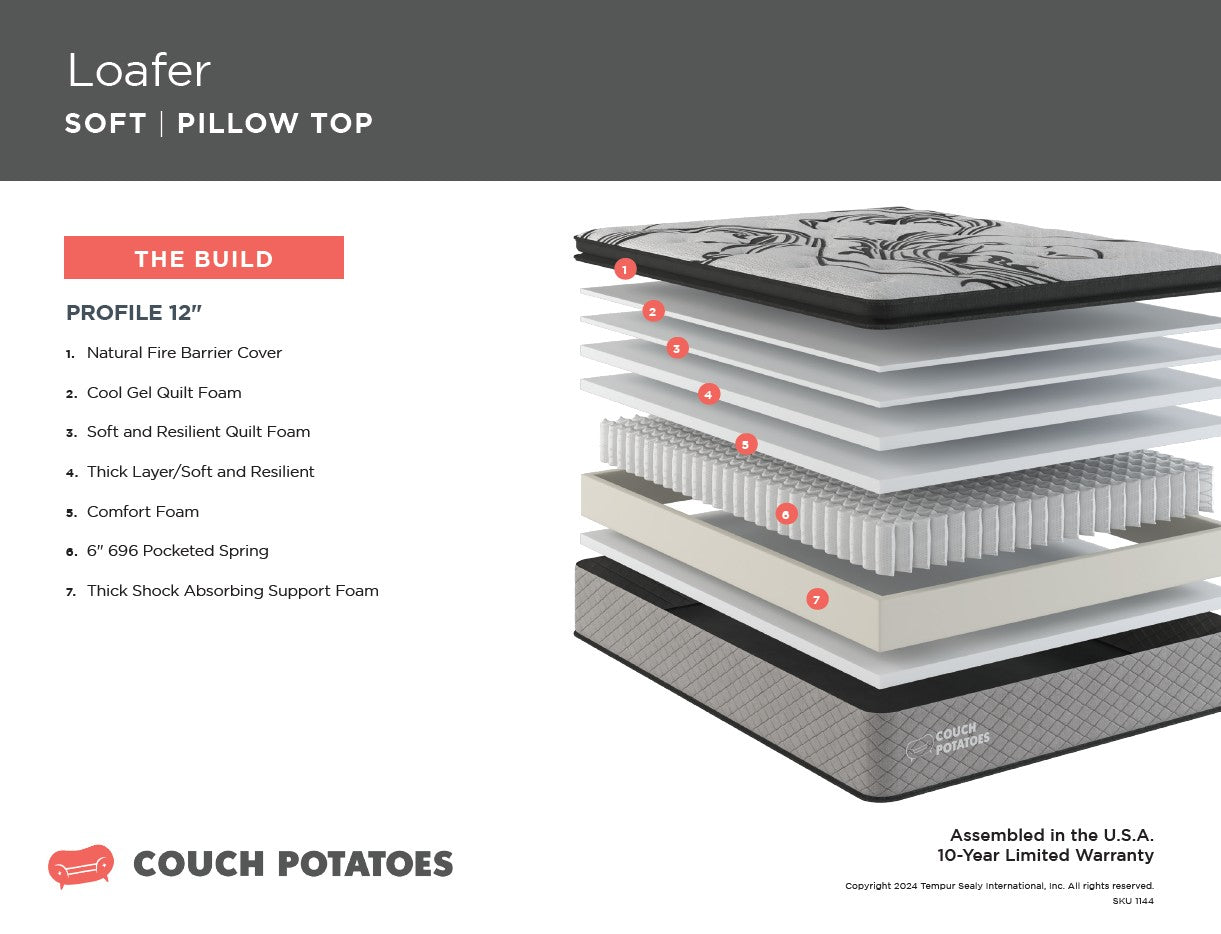 Loafer Soft PT Mattress -