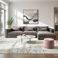 Menchaca 124" Right Chaise Sectional -