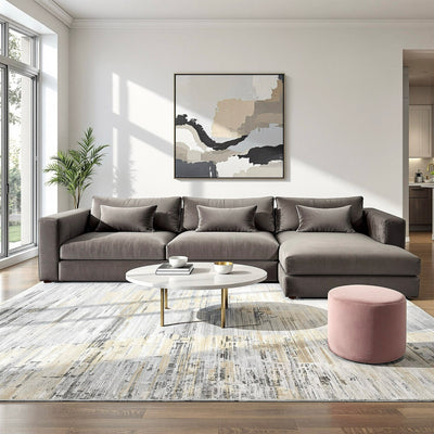 Menchaca 124" Right Chaise Sectional -