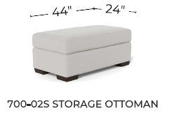 Mesa Storage Ottoman -