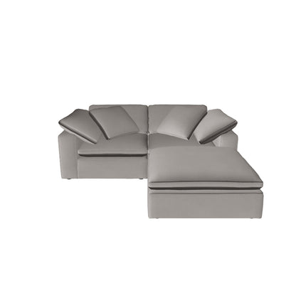 Fluffy 89" 2 Piece Sofa w/Otto