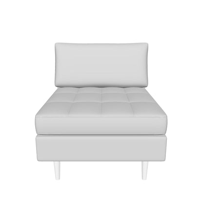 Ladybird Leather Armless Chair