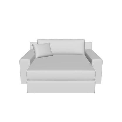 Lago Vista 70" Stand Alone Chaise