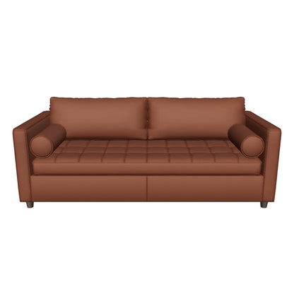 Ladybird 88" Leather Queen Sleeper