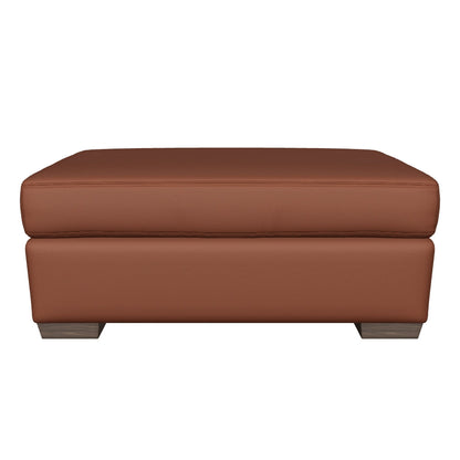 Mesa Leather Ottoman