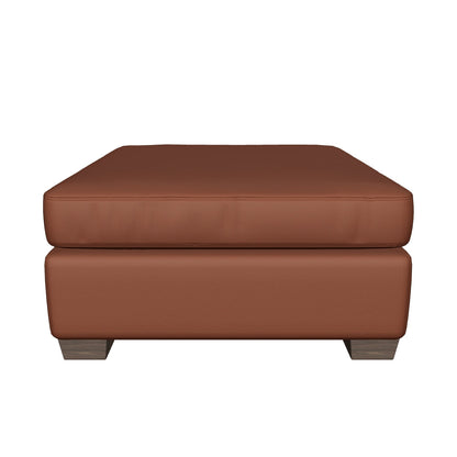 Mas Mesa Leather Storage Cocktail Ottoman