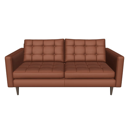 Wallace 74" Leather Apartment Sofa