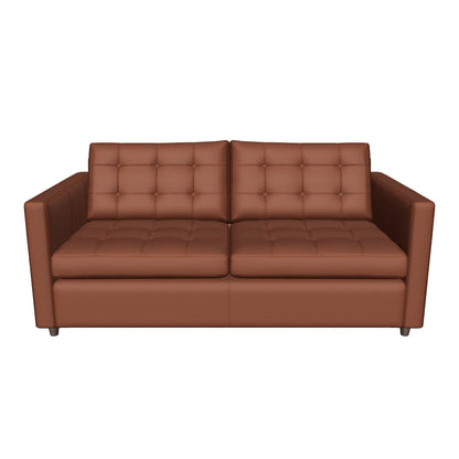 Wallace 74" Leather Queen Sleeper Sofa
