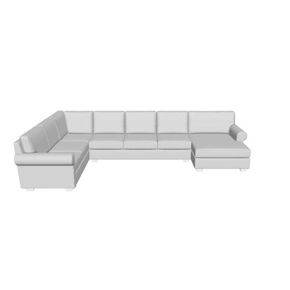 Manor 172" Large Corner Sectional With Raf Chaise