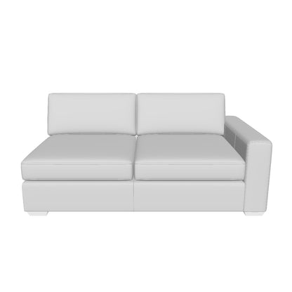 Mas Mesa Deep Leather Raf Condo Sofa