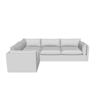 SoCo 124" RAF Sofa Sectional