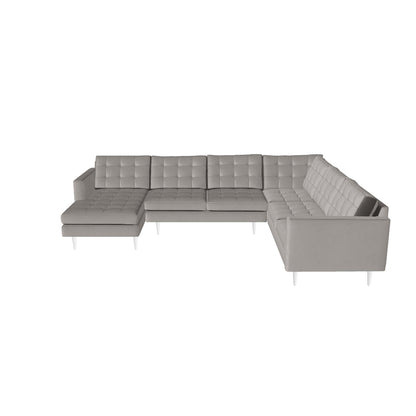 Wallace 130" Corner Sectionals w. Left Chaise