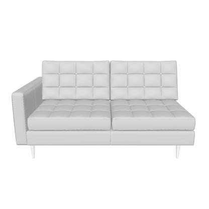 Wallace Leather Laf Condo Sofa