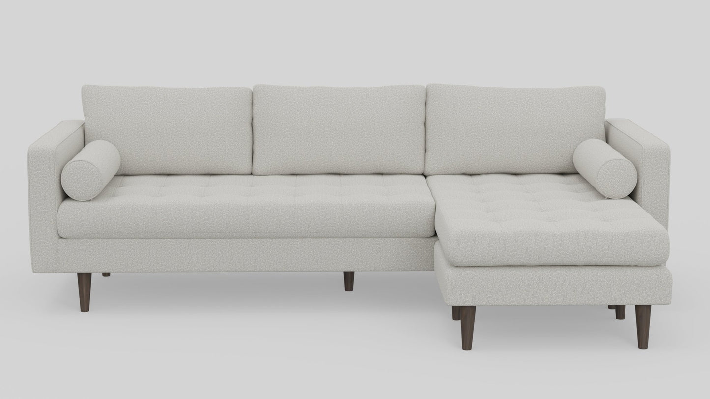 Ladybird 104" Reversible Sofa Chaise - Bloke Cotton