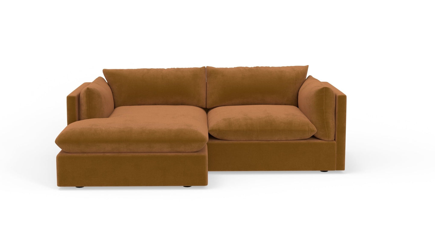 SoCo 95" Reversible Chaise Sofa - Sorrento Almond
