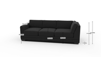 Track Laf Corner Sofa - Dream Chocolate