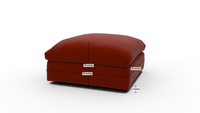 SoCo Ottoman - Nepal Clay