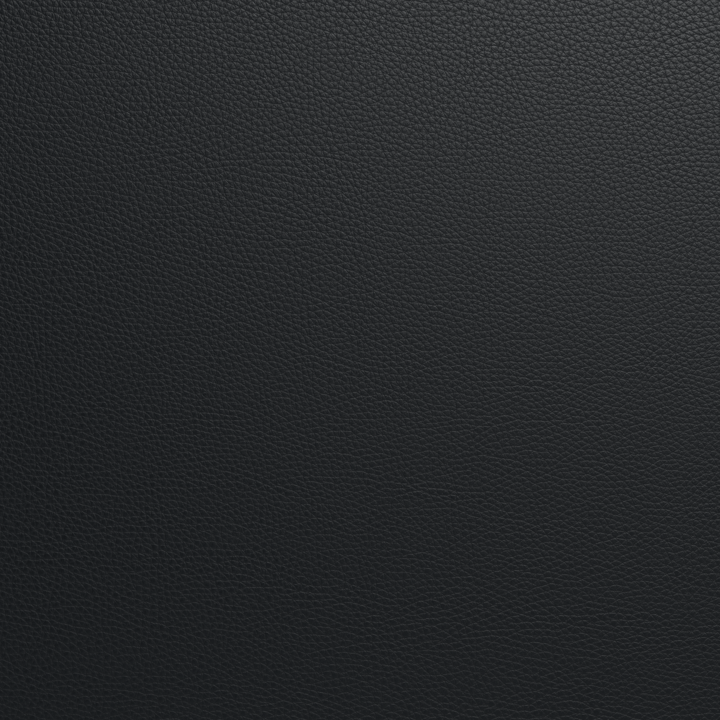 Lamar Leather Ottoman - Tribeca Black