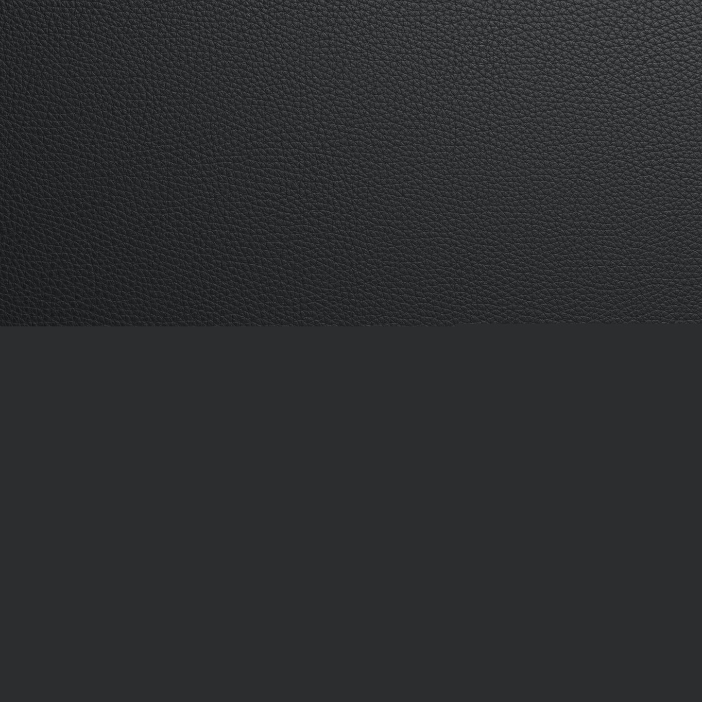 Track 141" Leather Double Chaise With Full Sleeper Loveseat - Tribeca Black