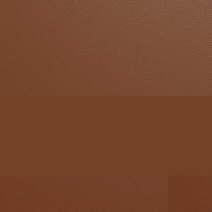 Track 103" Leather Double Chaise With Armless Chair - Tribeca Chestnut