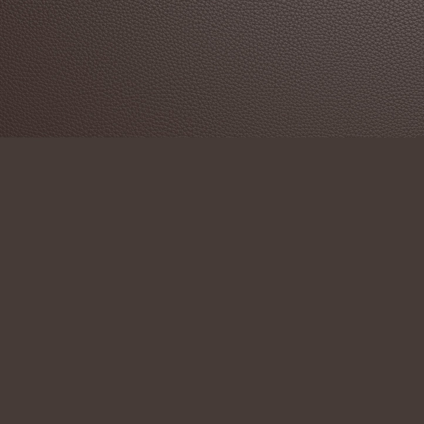 Track 103" Leather Double Chaise With Armless Chair - Tribeca Espresso