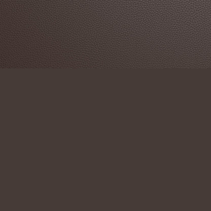 Track 103" Leather Double Chaise With Armless Chair - Tribeca Espresso