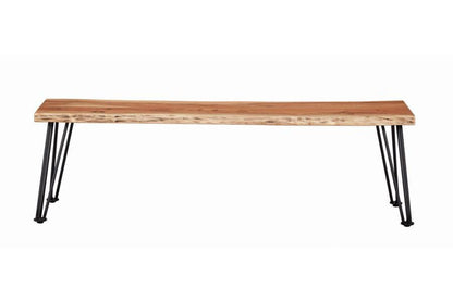 Acacia Live Edge Dining Bench -