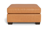 Mesa Leather Cocktail Ottoman -