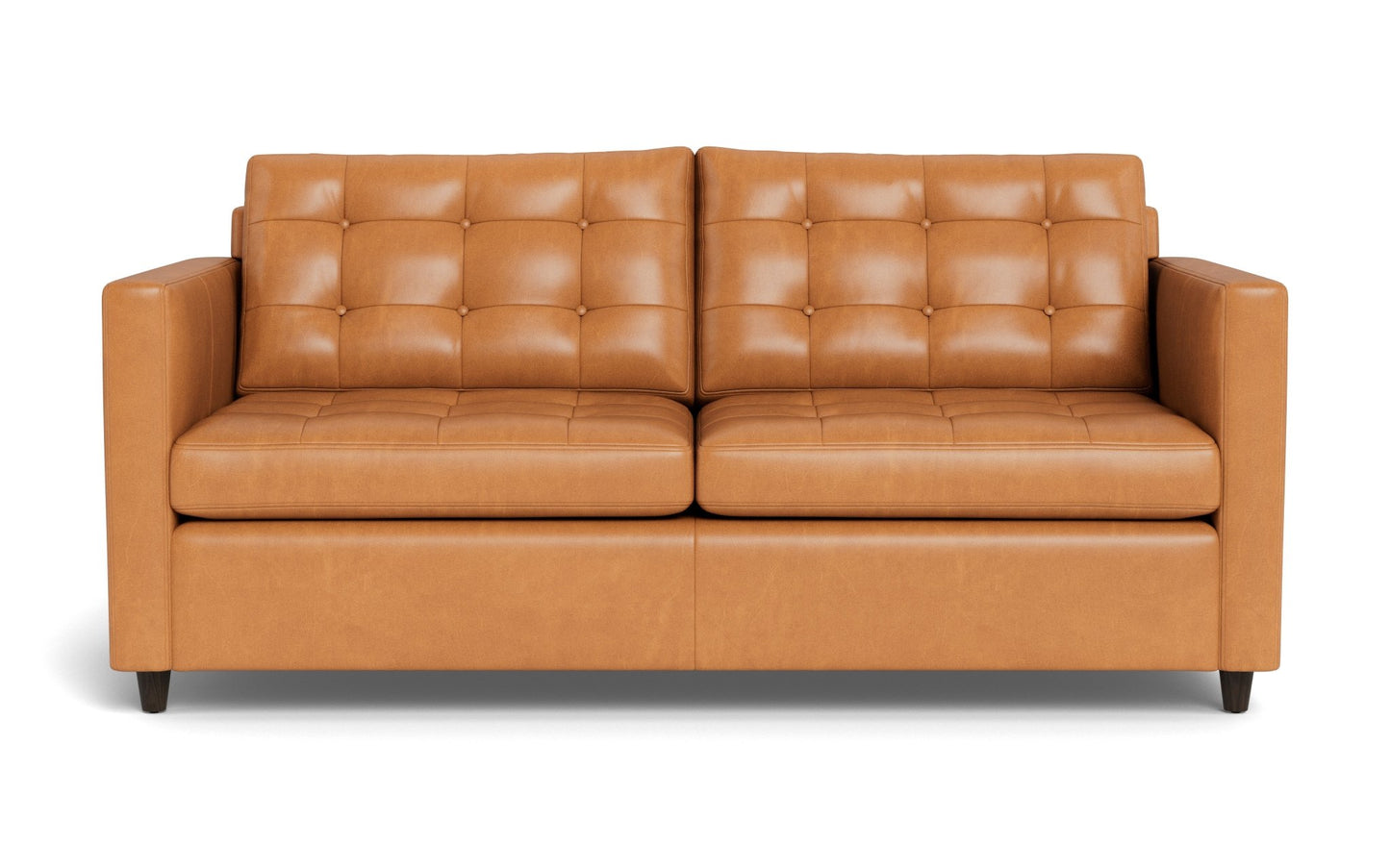 Wallace 74" Leather Queen Sleeper Sofa -